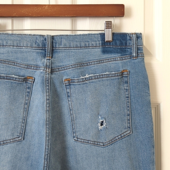 Abercrombie & Fitch Classic Distressed Medium Wash High Rise Skinny Jeans 32 - Picture 13 of 14